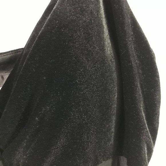 AB Studio LBD Black Sleeveless Midi Dress Evening Holiday - Picture 3 of 10